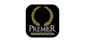 a logo with a black background